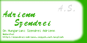 adrienn szendrei business card
